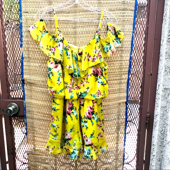 Love Culture Pants - Love Culture Summer Romper Women’s Medium NWT